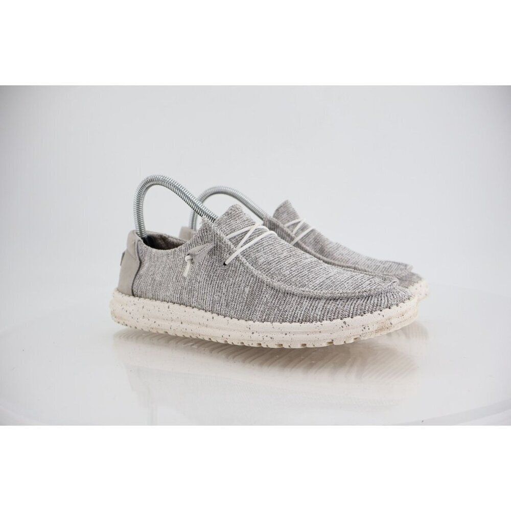 Hey Dude Wendy Size 9 Women’s Slip On Shoes Comfy Stretch Cloud Gray